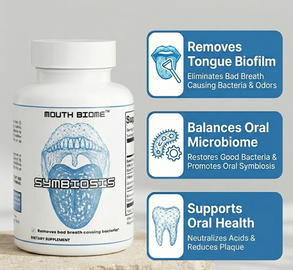 Symbosis Formula - Remove Biofilm Coating & Restore Fresh Breath