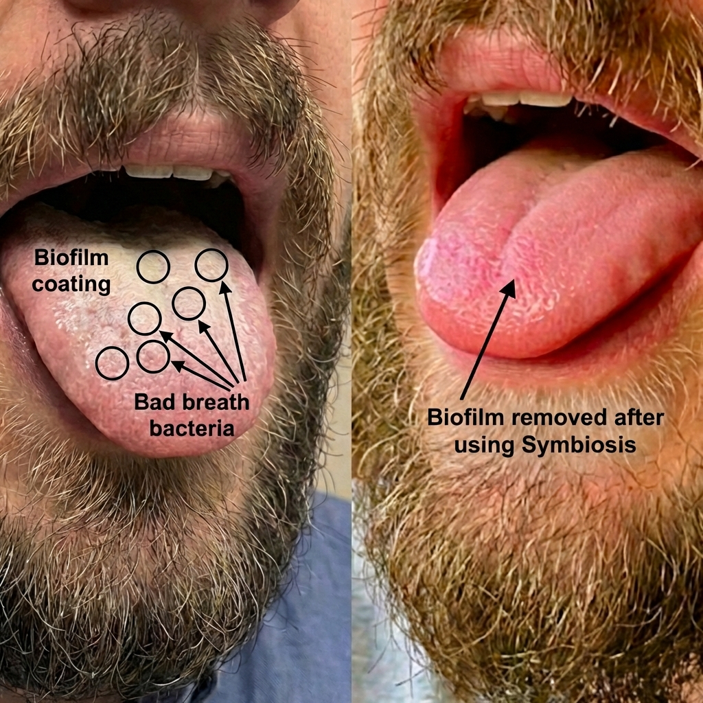Symbosis Formula - Remove Biofilm Coating & Restore Fresh Breath