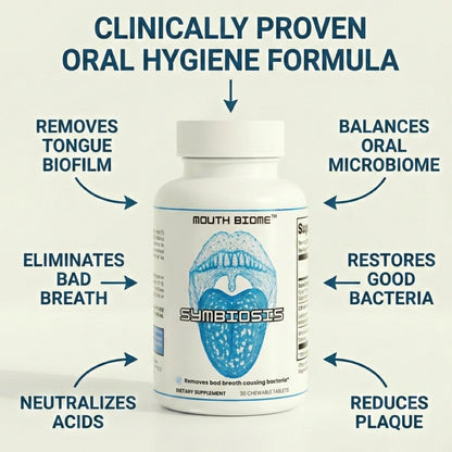 Symbosis Formula - Remove Biofilm Coating & Restore Fresh Breath