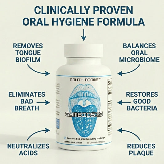 Symbosis Formula - Remove Biofilm Coating & Restore Fresh Breath